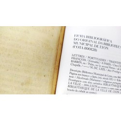 Cartas portuguesas traduzidas em francês, de Mariana Alcoforado. Edição definitiva