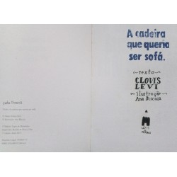 A cadeira que queria ser sofá — Clovis Levi e Ana Biscaia